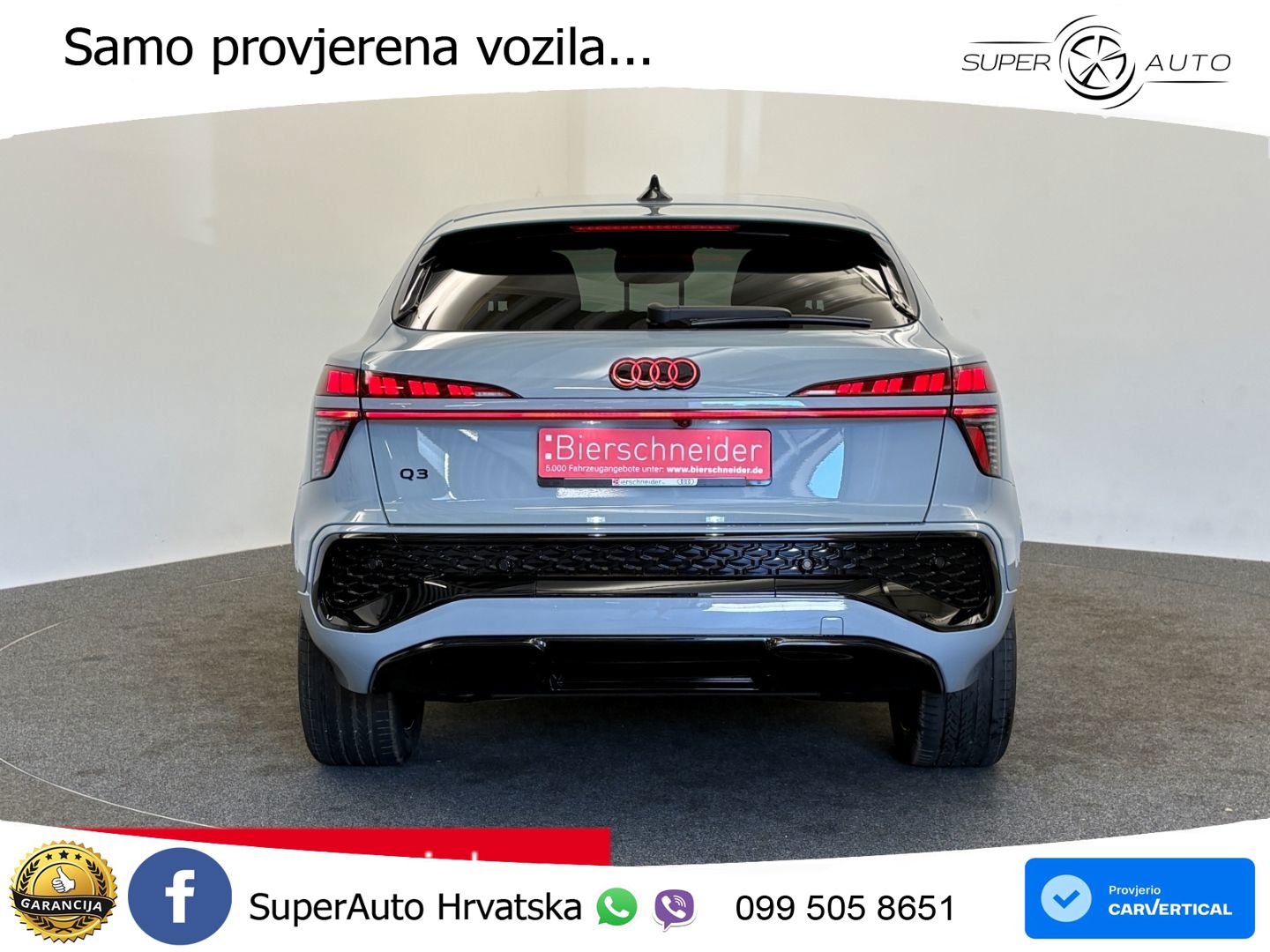 Audi Q3 Sportback 1.5 TFSIe (272 KS) S tronic LED+GR SJED+ACC