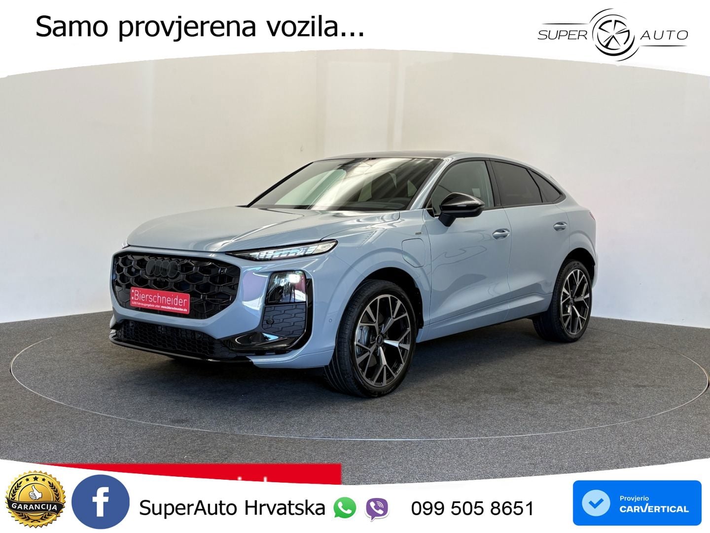 Audi Q3 Sportback 1.5 TFSIe (272 KS) S tronic LED+GR SJED+ACC