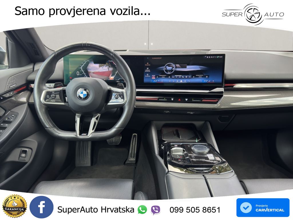 BMW 520d (197 KS) Steptronic M Sport LED+GR SJED+ACC
