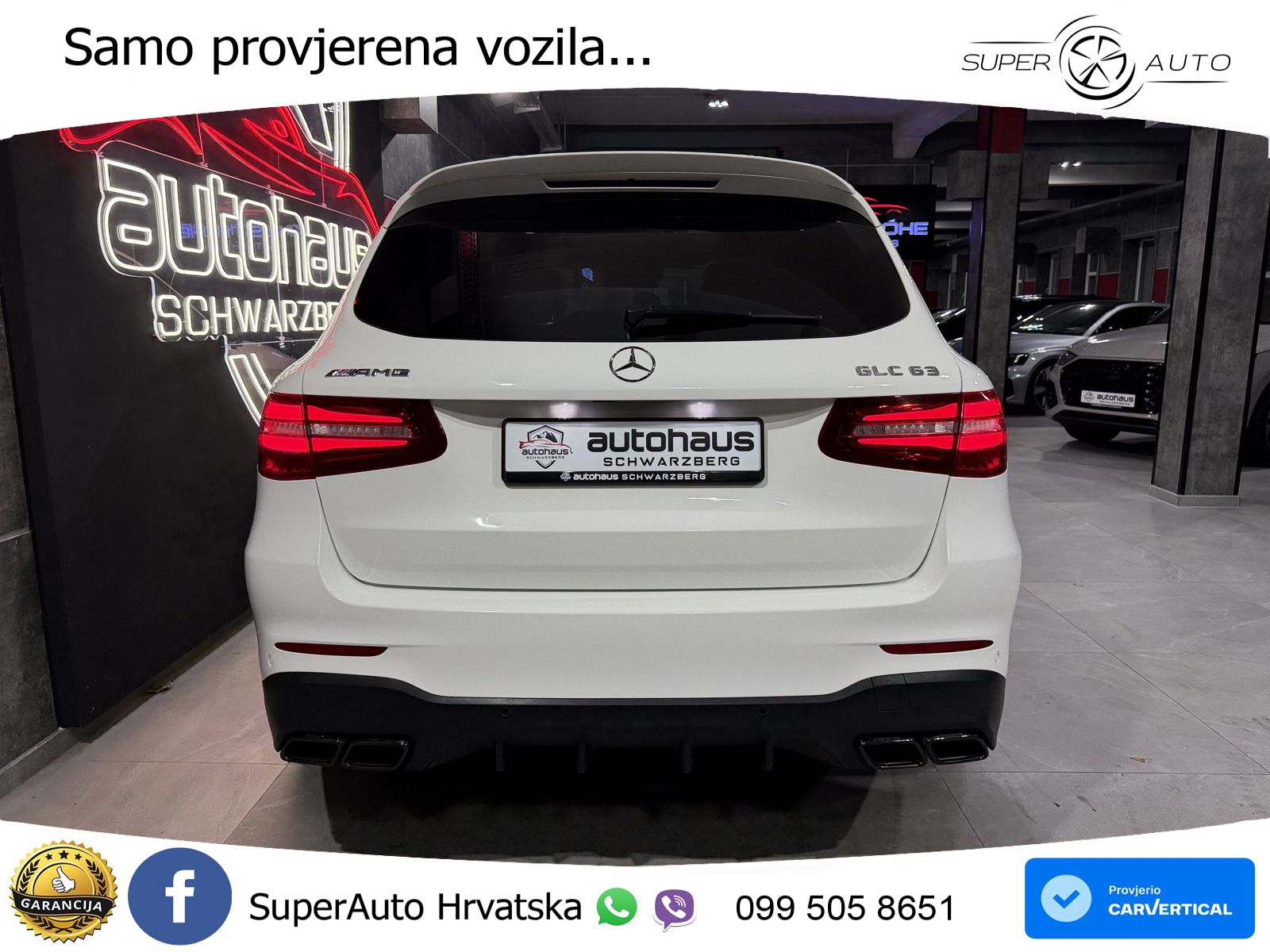 Mercedes AMG GLC 63 V8 (476 KS) 4MATIC+ MCT