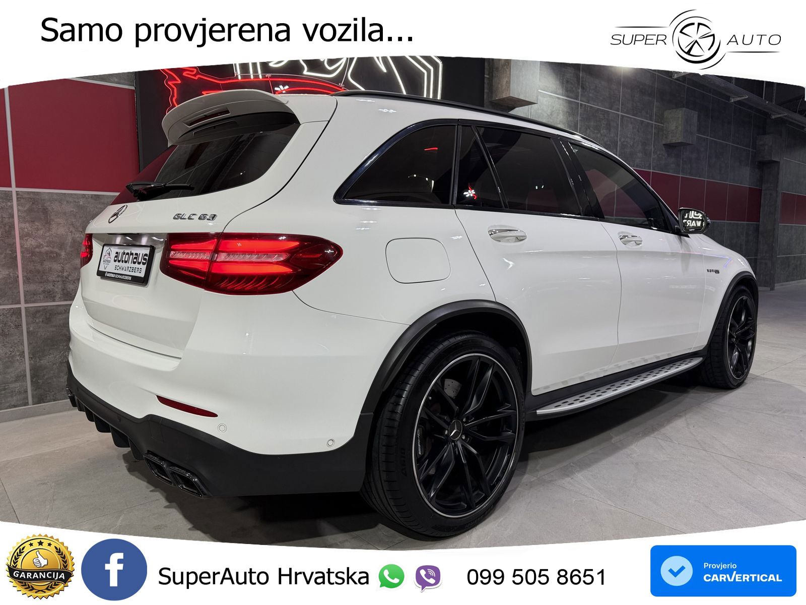 Mercedes AMG GLC 63 V8 (476 KS) 4MATIC+ MCT