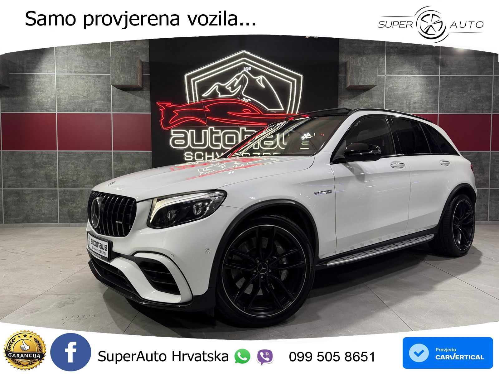 Mercedes AMG GLC 63 V8 (476 KS) 4MATIC+ MCT