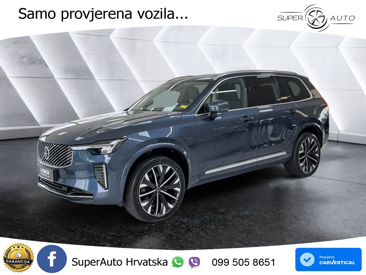 Volvo XC90 2.0 T8 AWD Automatic ACC+HEAD+4xGR SJED+360+PANO
