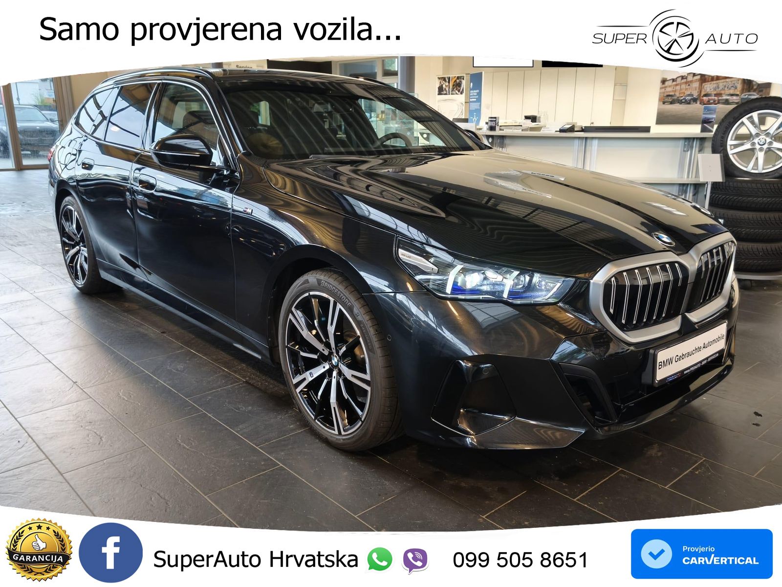 BMW 520i Touring (208 KS) Steptronic M Sport LED+GR SJED+ACC