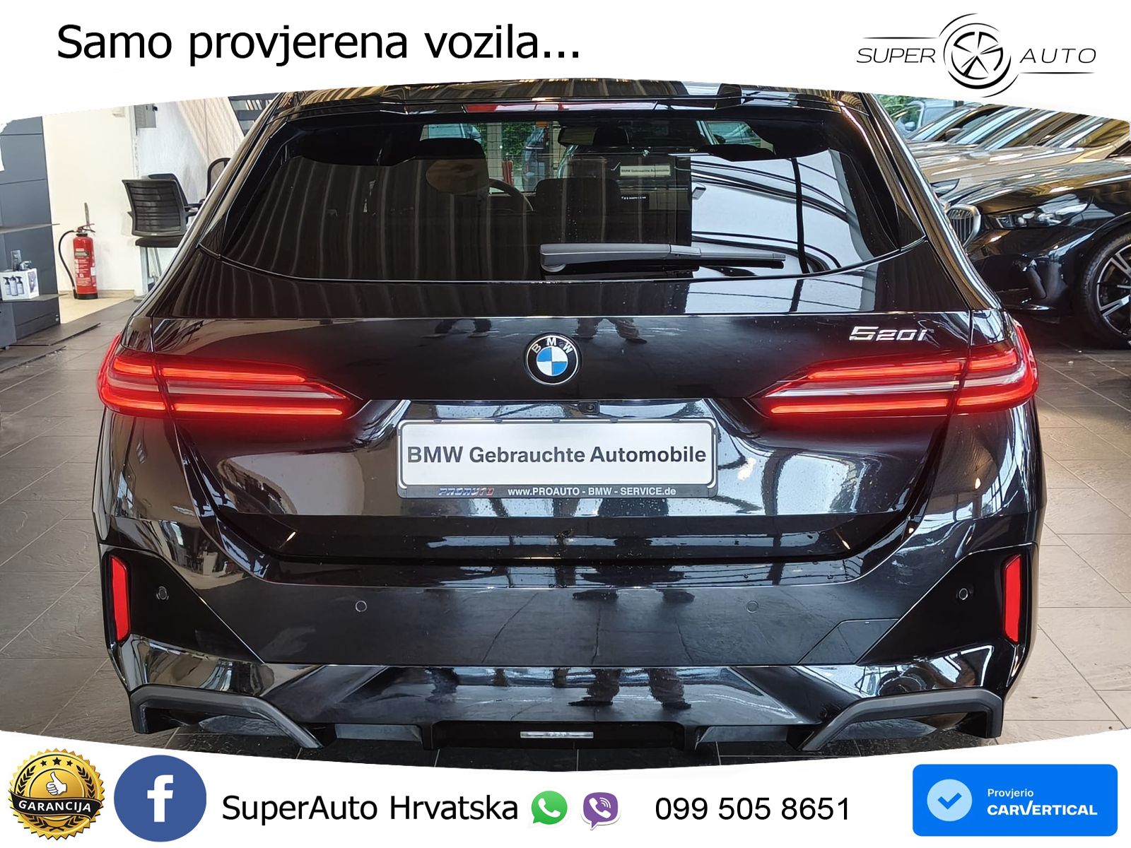 BMW 520i Touring (208 KS) Steptronic M Sport LED+GR SJED+ACC