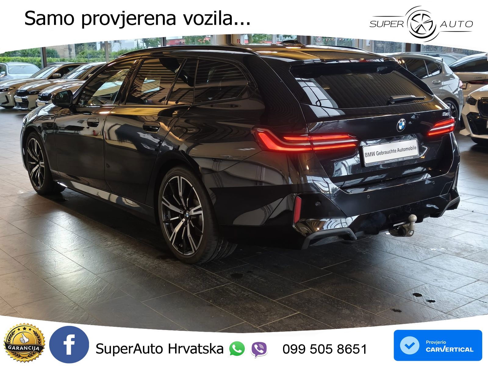 BMW 520i Touring (208 KS) Steptronic M Sport LED+GR SJED+ACC