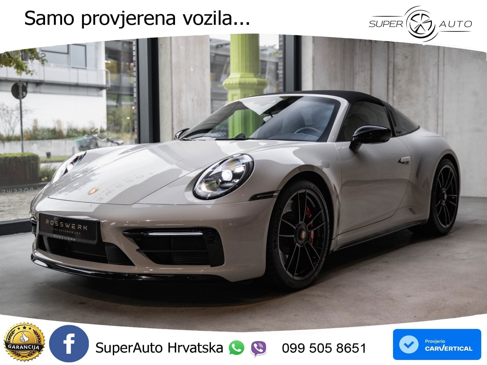 Porsche 911 Targa 4 GTS 3.0 (480 KS) PDK