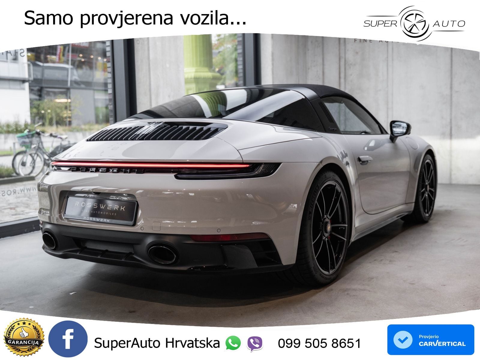 Porsche 911 Targa 4 GTS 3.0 (480 KS) PDK