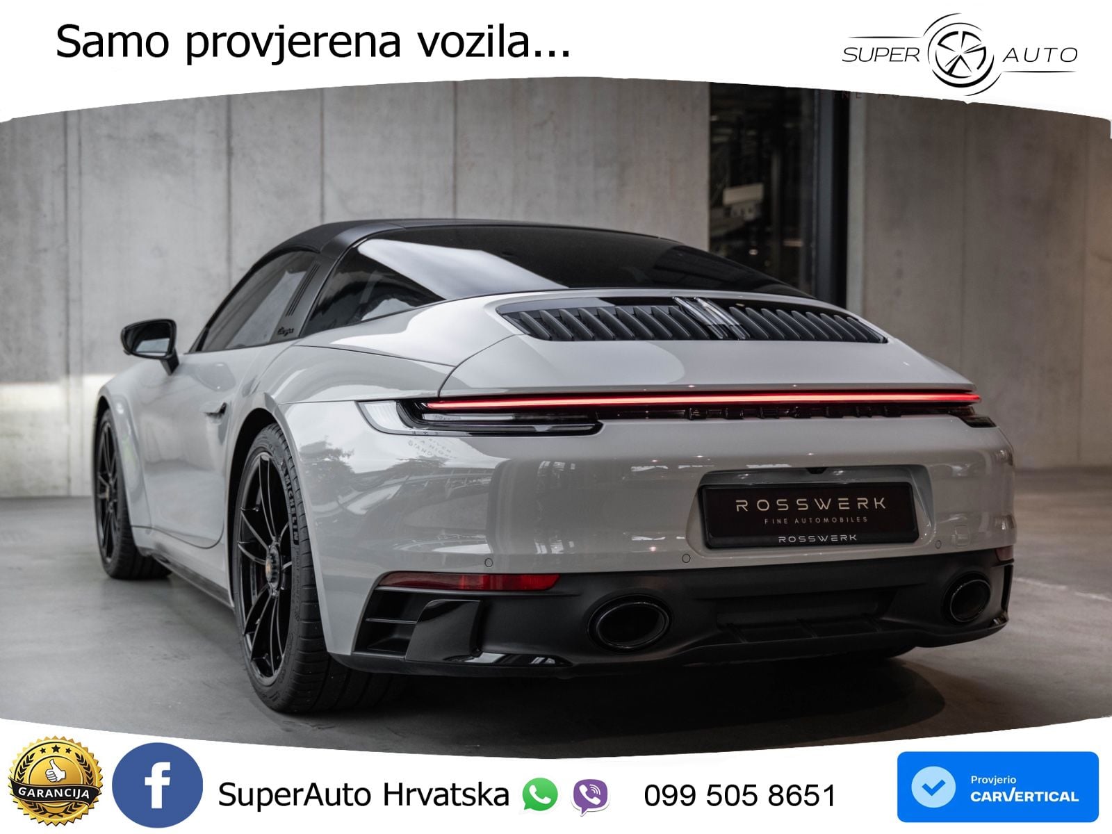 Porsche 911 Targa 4 GTS 3.0 (480 KS) PDK