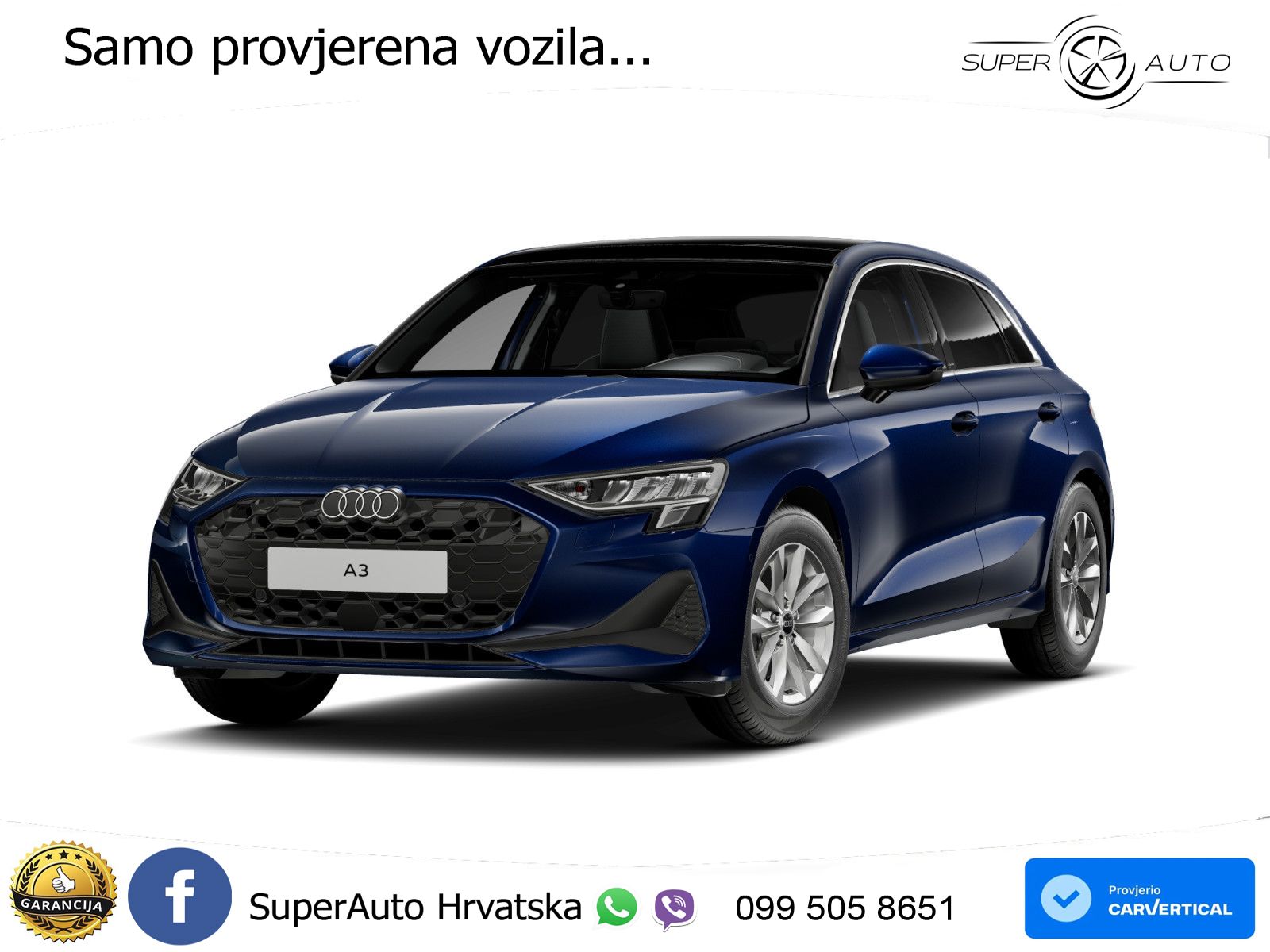 Audi A3 30 TDI (116 KS) LED+GR SJED+ACC