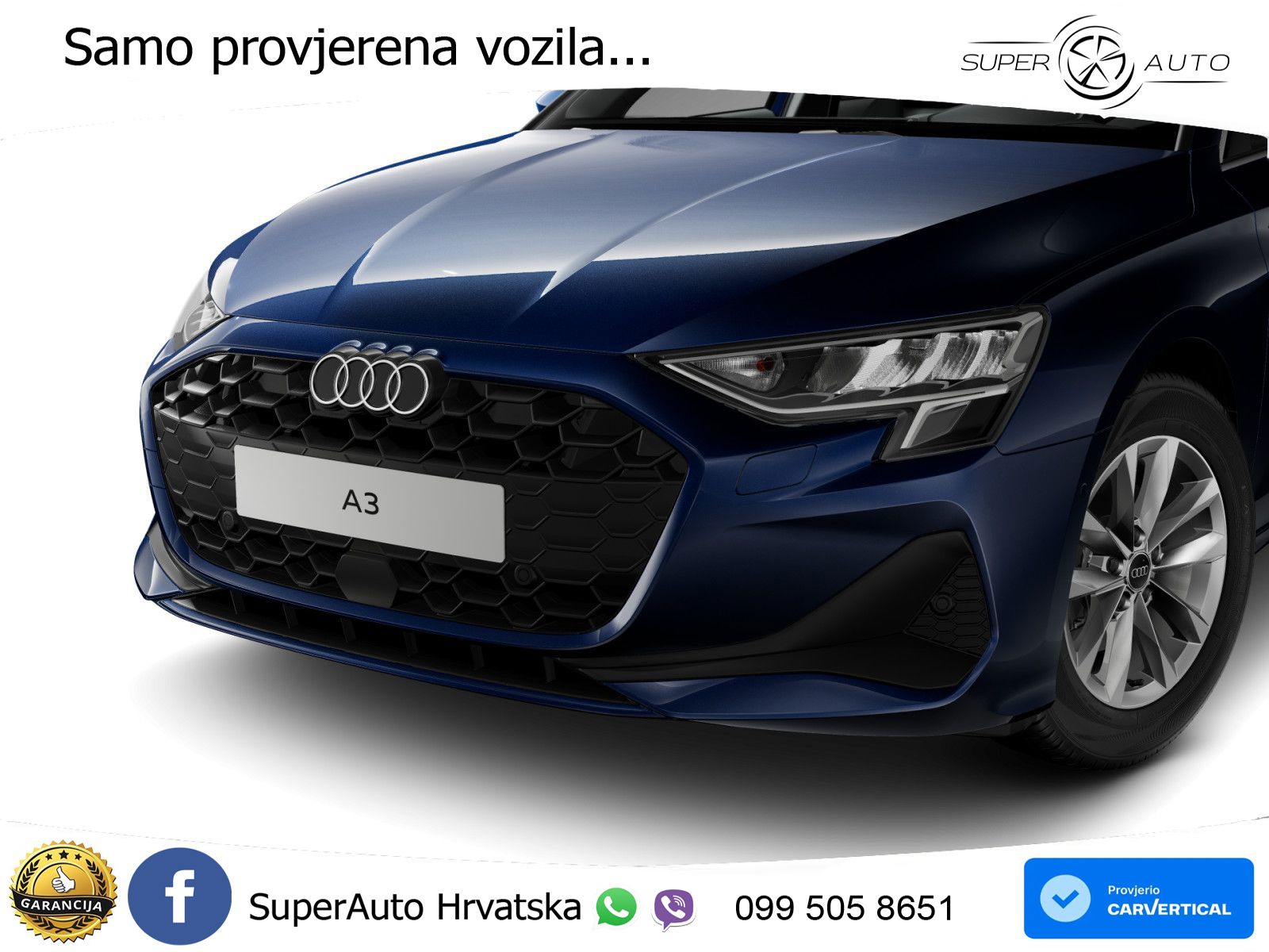 Audi A3 30 TDI (116 KS) LED+GR SJED+ACC