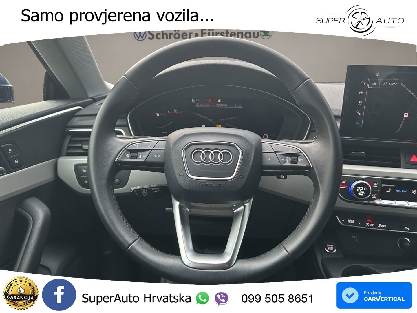 Audi A5 Sportback  40 TFSI (204 KS) S tronic LED+GR SJED+ACC