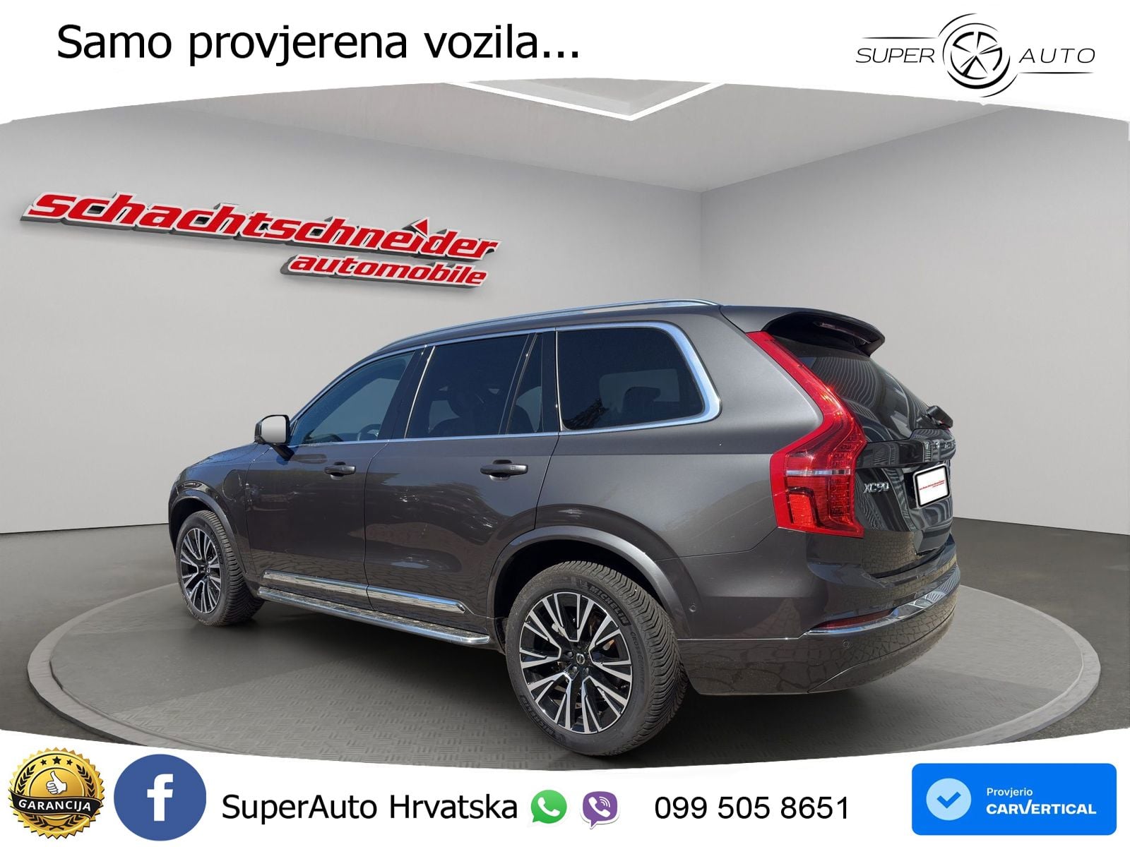 Volvo XC90 2.0 T8 AWD Automatic ACC+HEAD+4xGR SJED+360+PANO