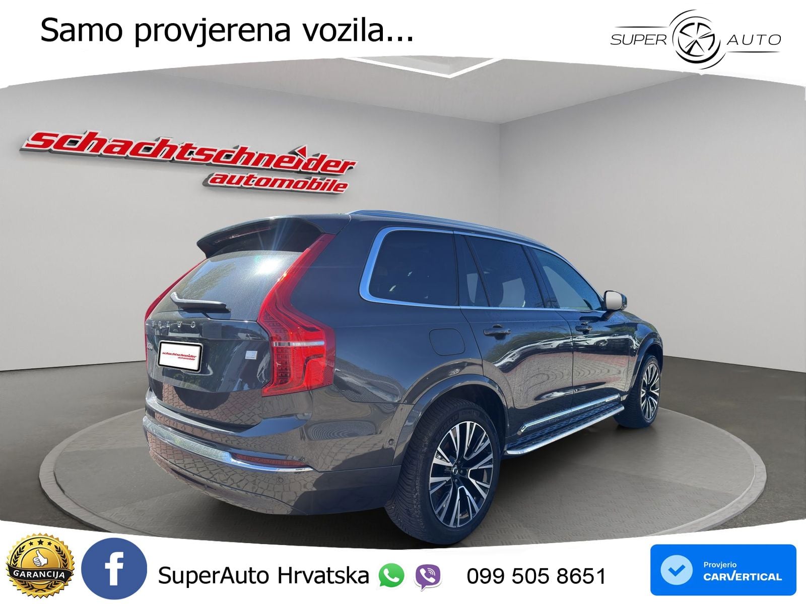 Volvo XC90 2.0 T8 AWD Automatic ACC+HEAD+4xGR SJED+360+PANO