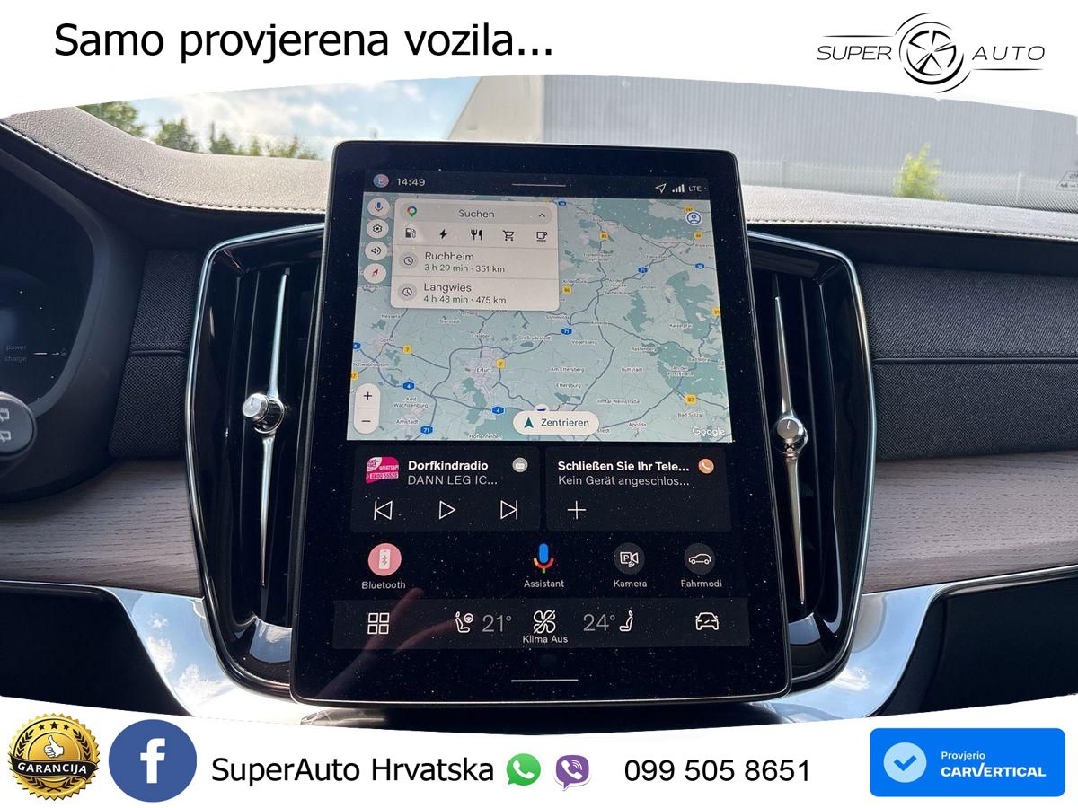 Volvo XC90 2.0 T8 AWD Automatic ACC+HEAD+4xGR SJED+360+PANO