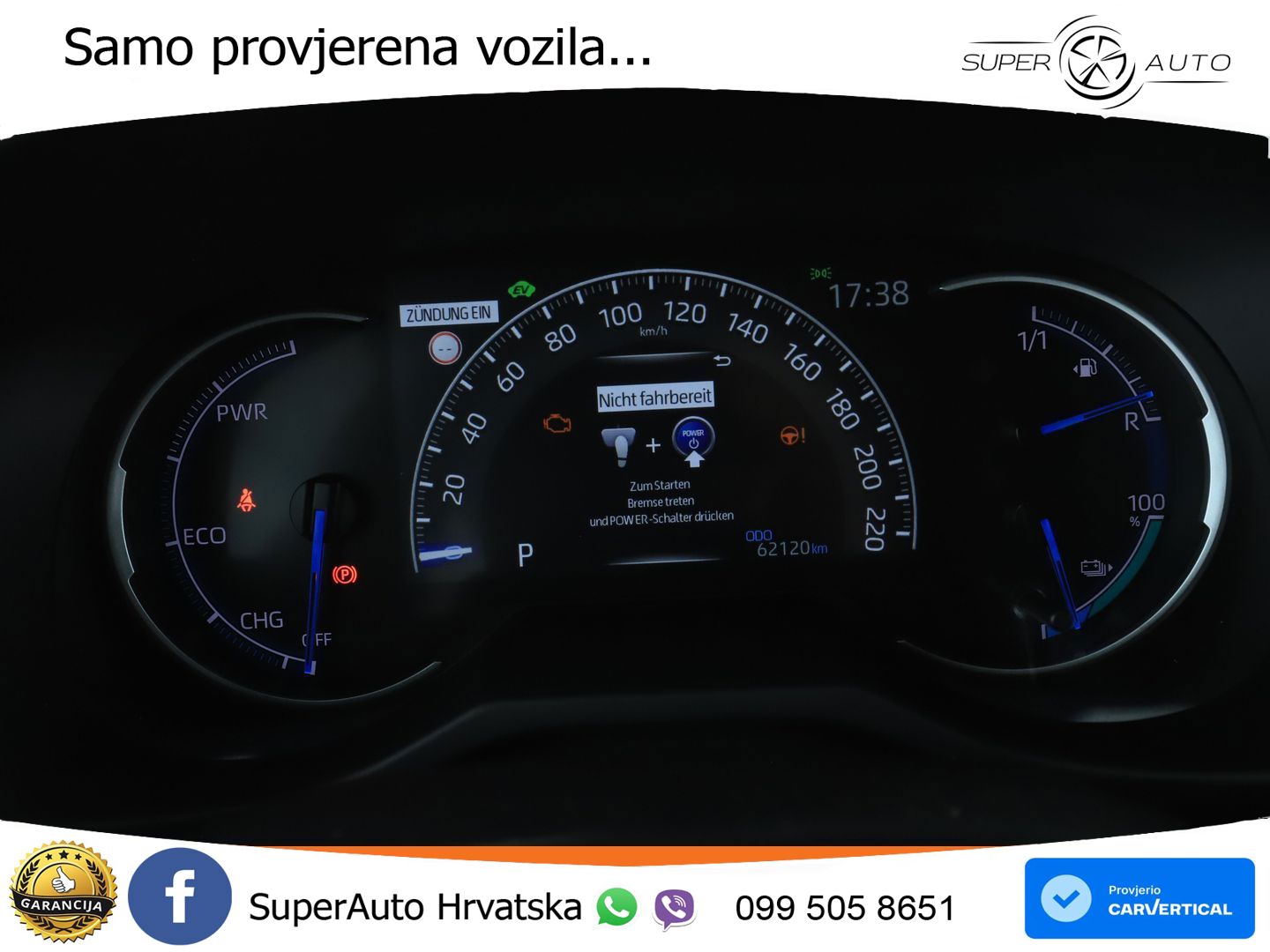 Toyota RAV4 2.5 D-4S (306 KS) Hybrid AWD-i e-CVT LED+GR SJED+ACC