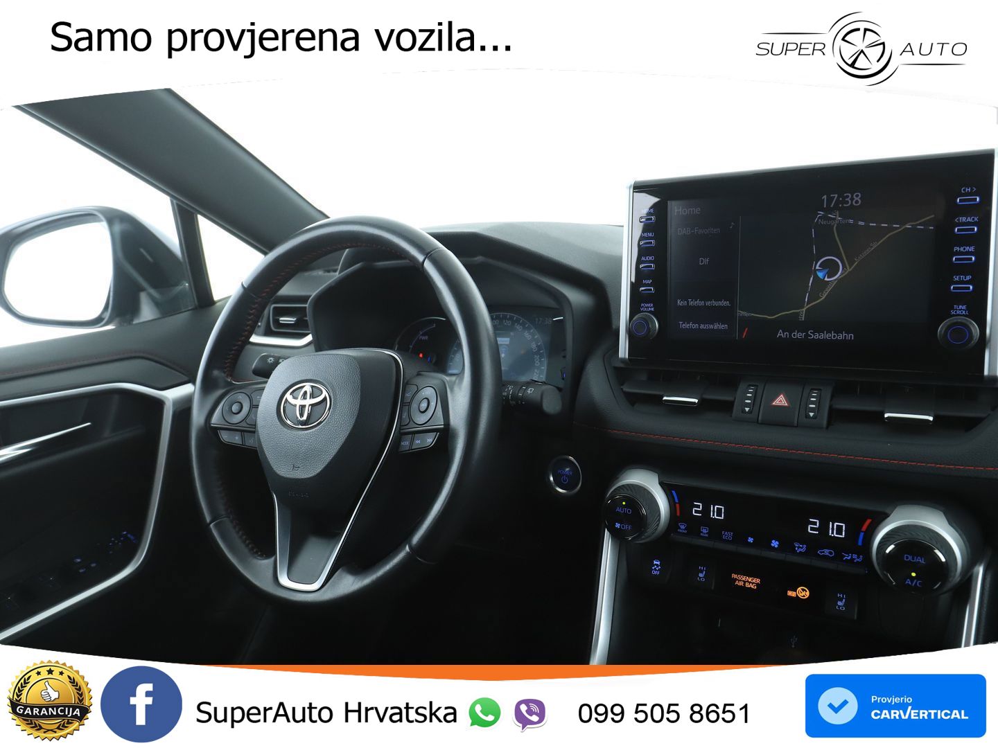 Toyota RAV4 2.5 D-4S (306 KS) Hybrid AWD-i e-CVT LED+GR SJED+ACC