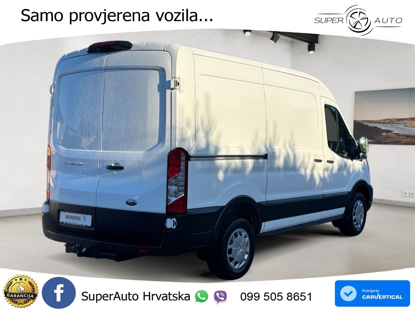 Ford Transit Trend 350 L2H2 Klima RFK AHK STHZ FSH FS 170 KS