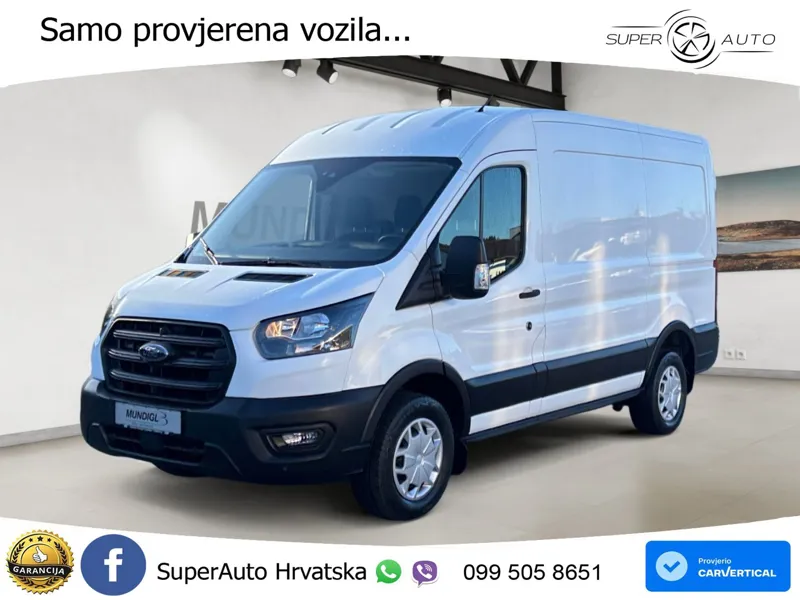 Ford Transit Trend 350 L2H2 Klima RFK AHK STHZ FSH FS 170 KS