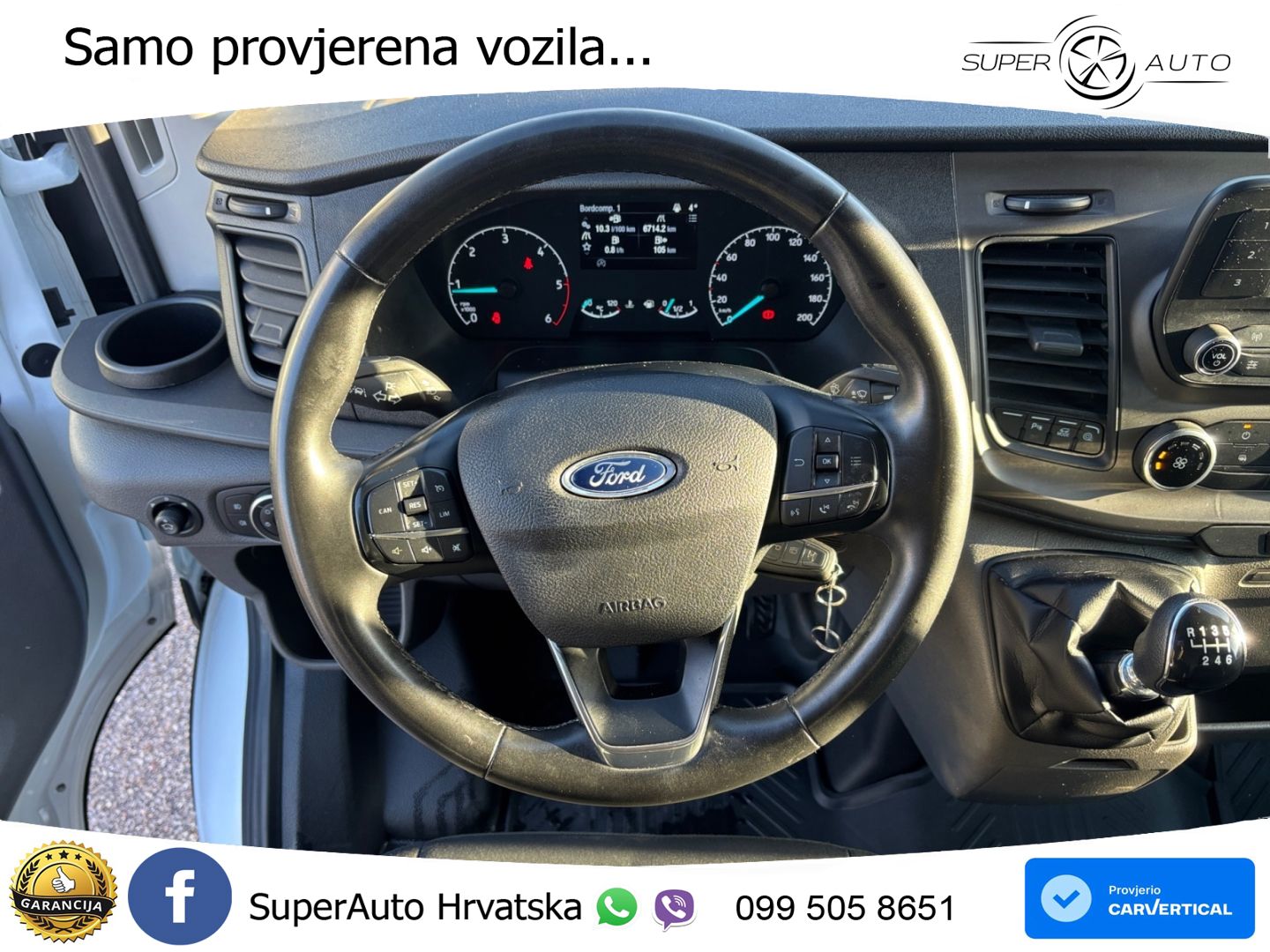 Ford Transit Trend 350 L2H2 Klima RFK AHK STHZ FSH FS 170 KS