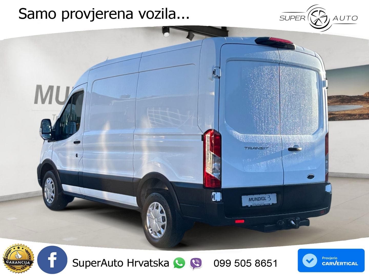 Ford Transit Trend 350 L2H2 Klima RFK AHK STHZ FSH FS 170 KS