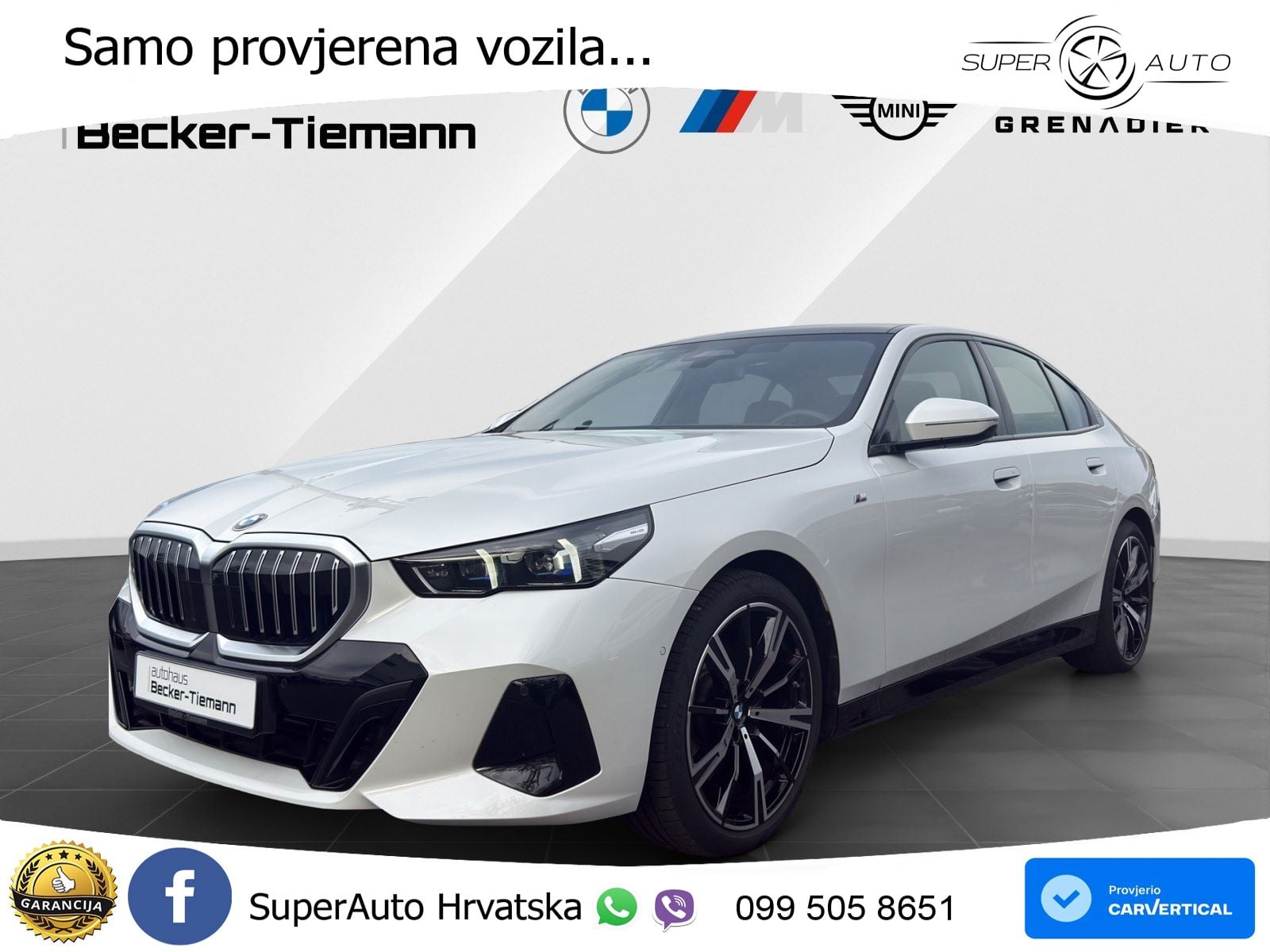 BMW 520d (197 KS) Steptronic M Sport LED+GR SJED+ACC