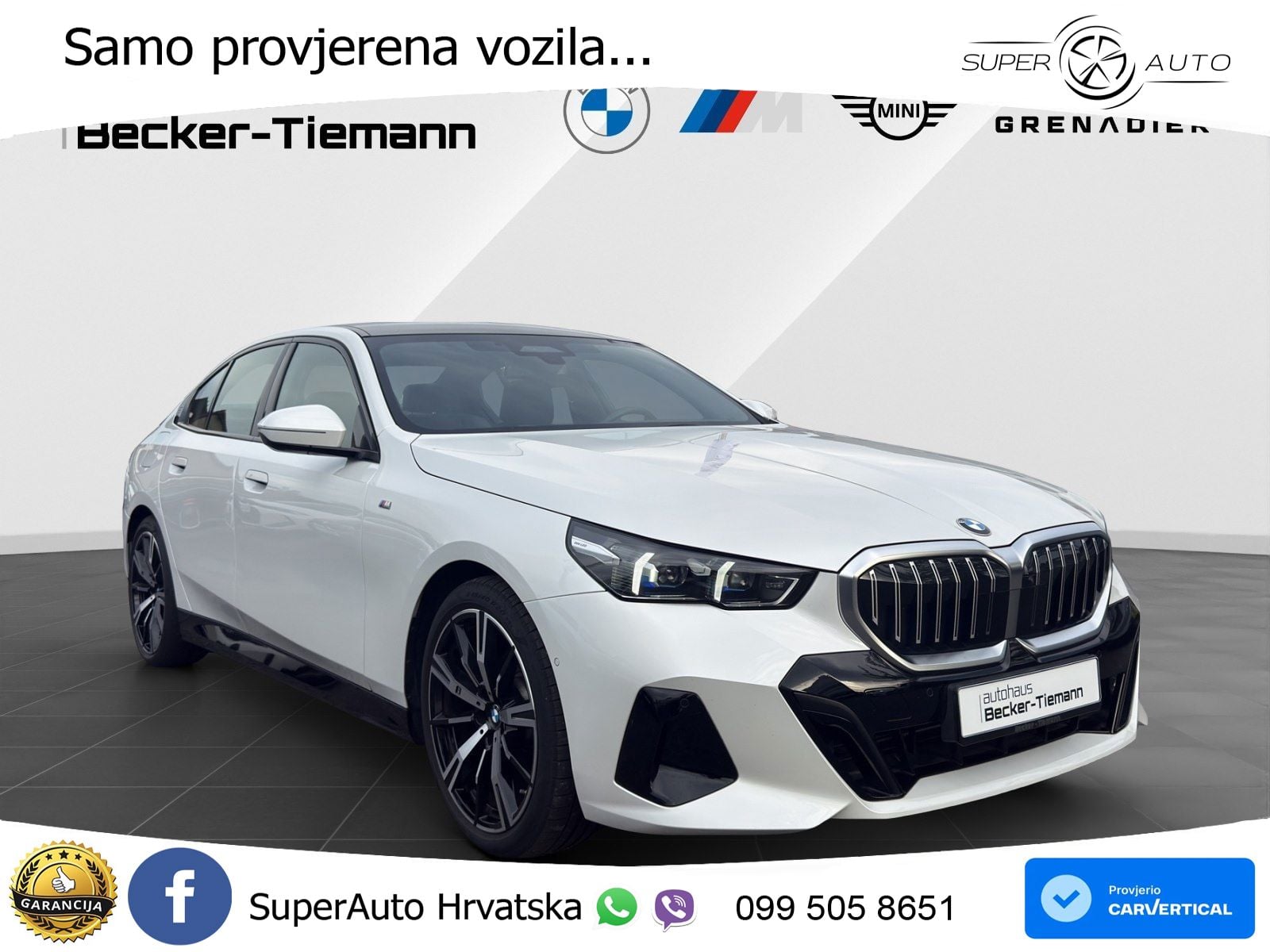 BMW 520d (197 KS) Steptronic M Sport LED+GR SJED+ACC