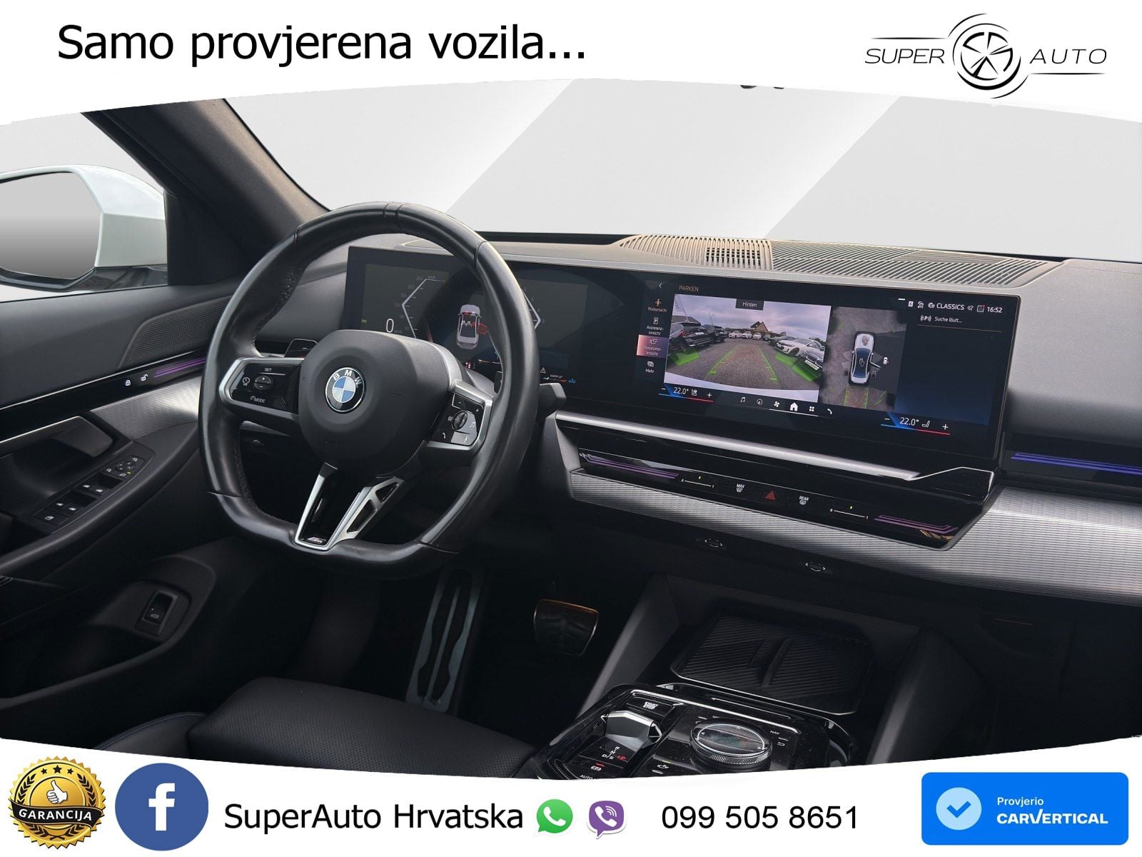 BMW 520d (197 KS) Steptronic M Sport LED+GR SJED+ACC