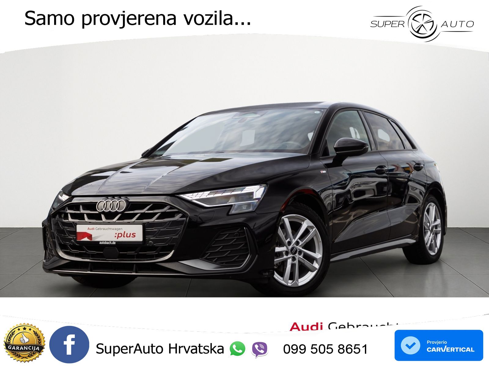 Audi A3 35 TFSI (150 KS) S tronic S line LED+GR SJED+ACC