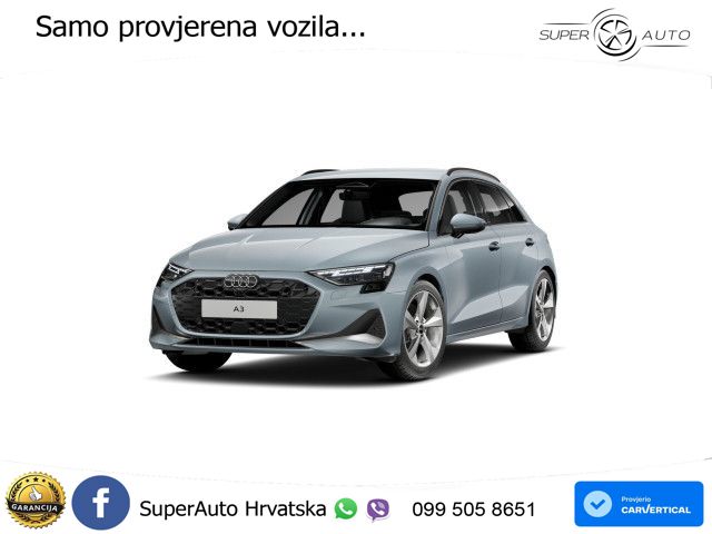 Audi A3 30 TDI (116 KS) advanced LED+GR SJED+ACC