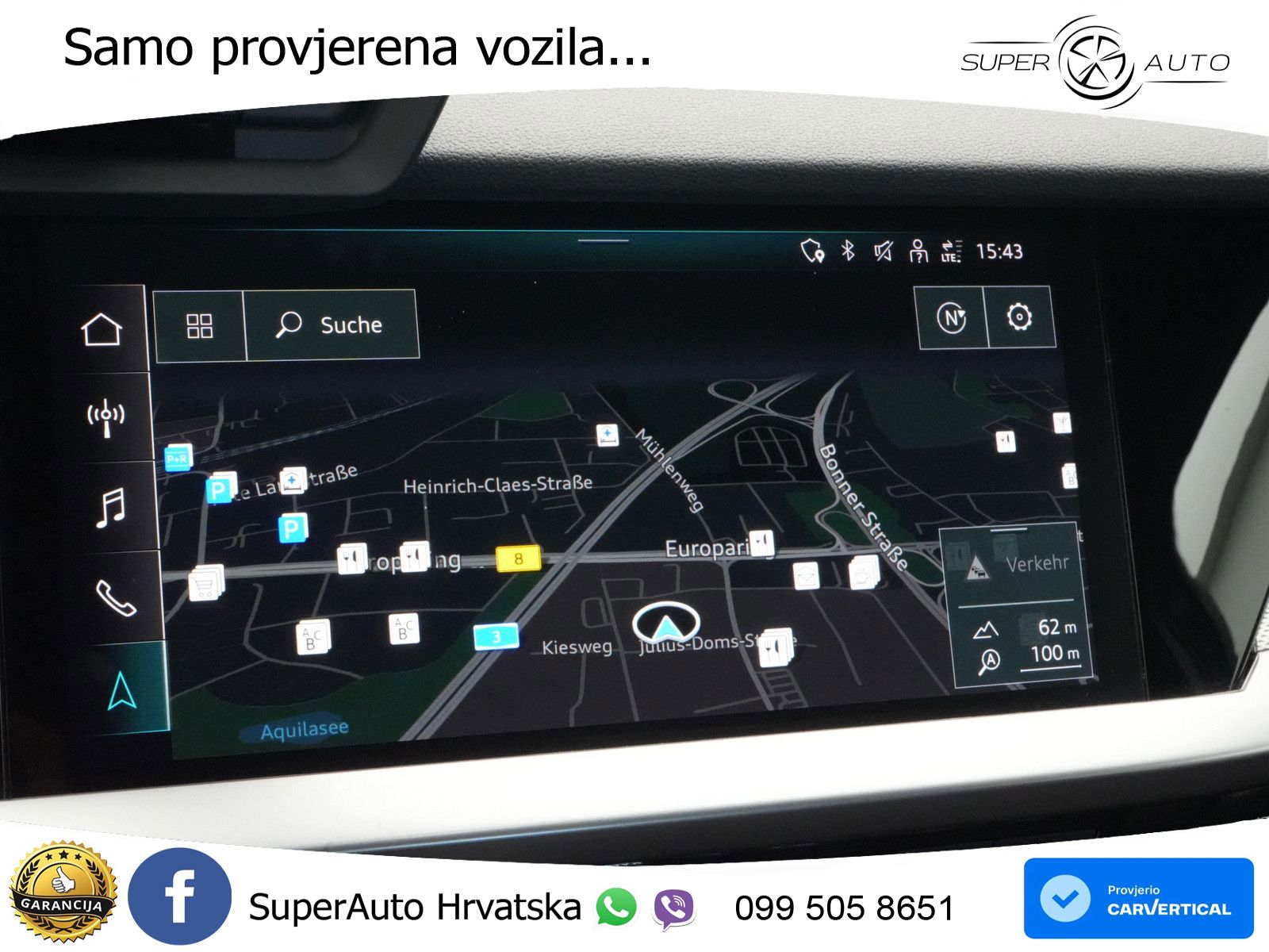 Audi S3 Limuzina 2.0 TFSI (310 KS) quattro S tronic LED+GR SJED+ACC