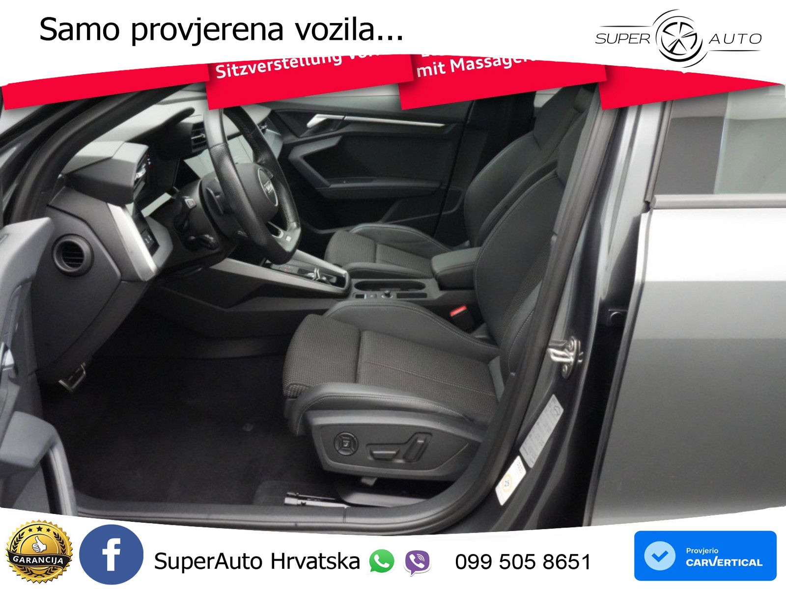 Audi S3 Limuzina 2.0 TFSI (310 KS) quattro S tronic LED+GR SJED+ACC