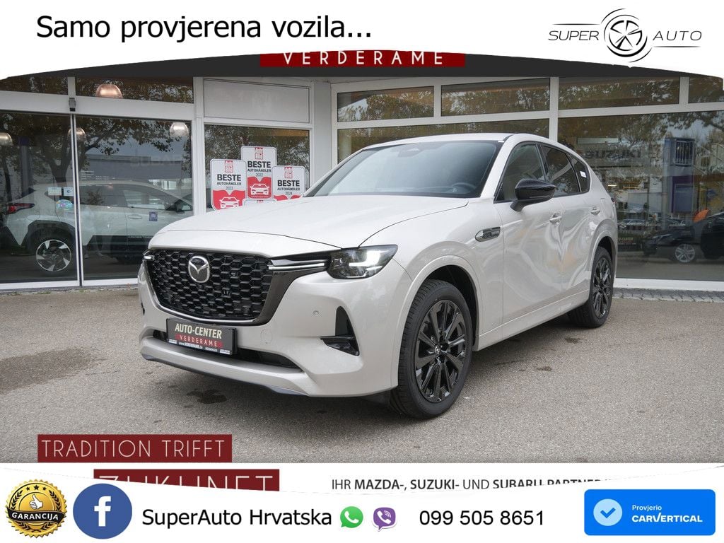 Mazda CX-60 3.3 e-Skyactiv D (254 KS) AWD Automatic MATRIX+GR SJED+KAM