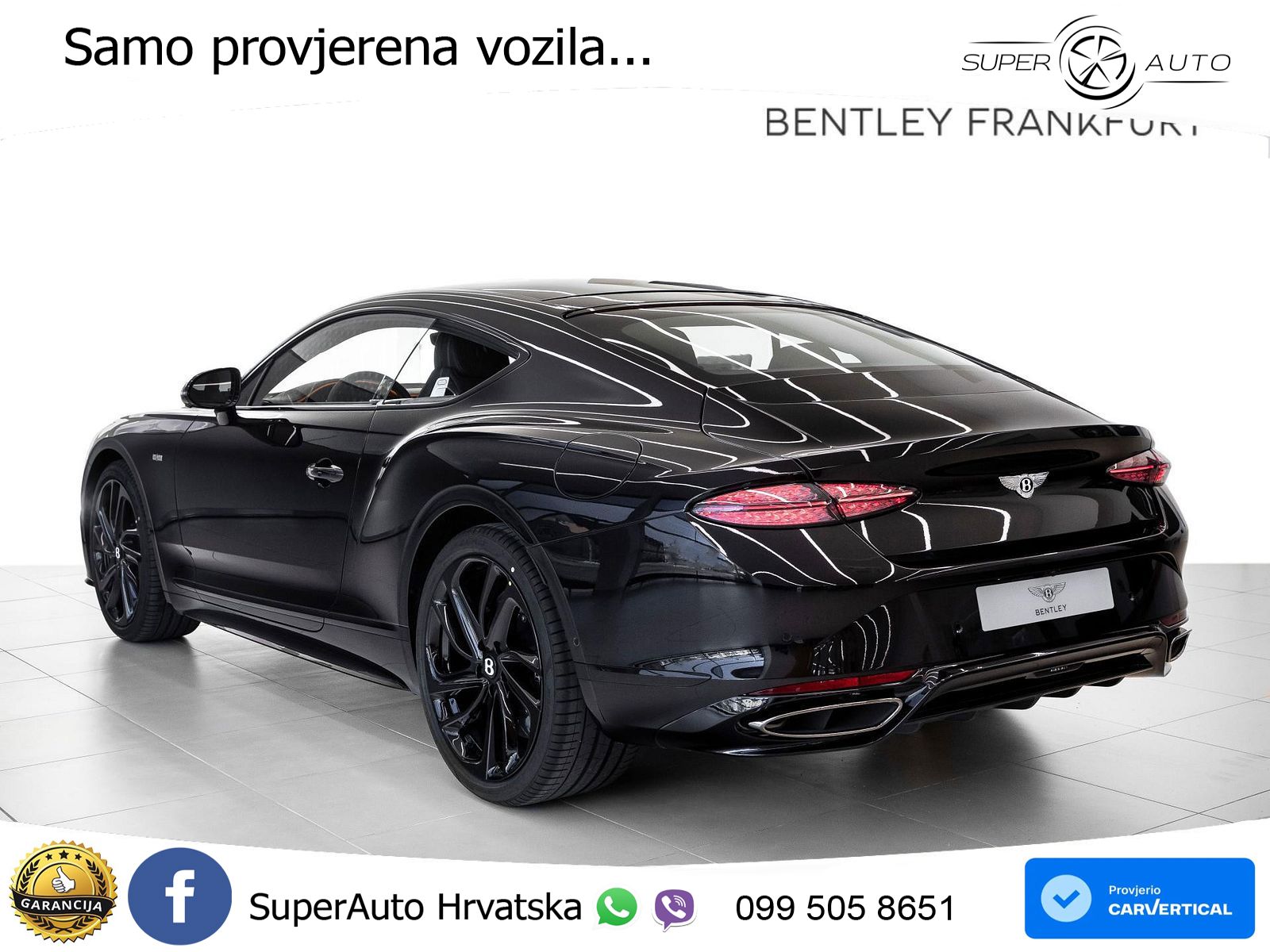 Bentley Continental GT IV 4.0 V8 TFSi (782 KS) AWD DCT ACC+HEAD+GR SJED+360+PANO