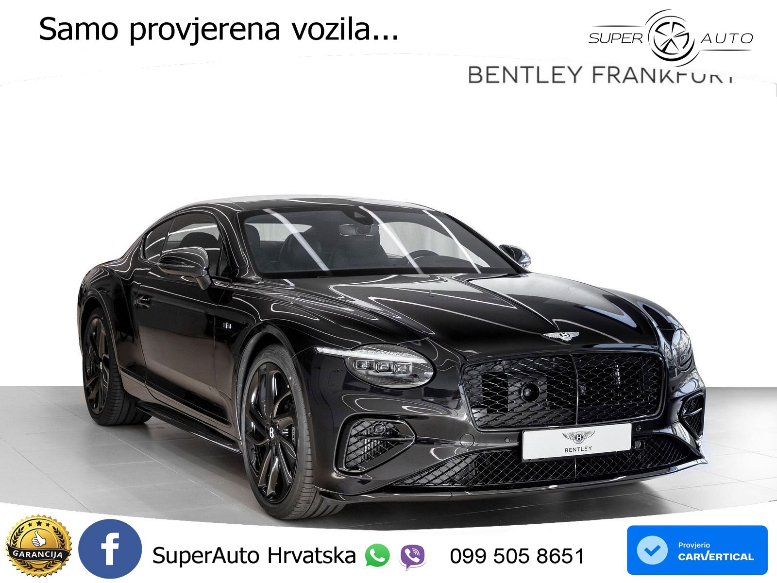 Bentley Continental GT IV 4.0 V8 TFSi (782 KS) AWD DCT ACC+HEAD+GR SJED+360+PANO