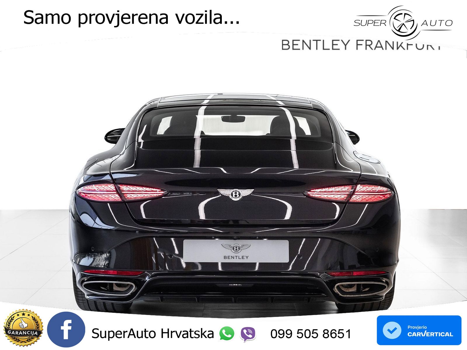 Bentley Continental GT IV 4.0 V8 TFSi (782 KS) AWD DCT ACC+HEAD+GR SJED+360+PANO