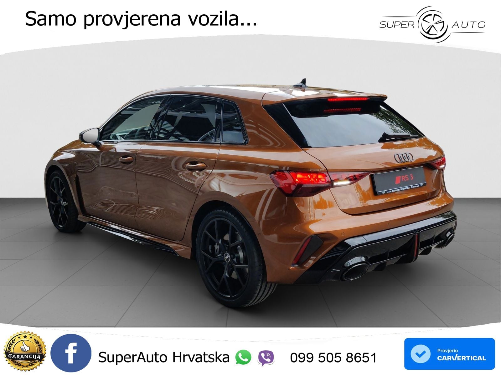 Audi RS3 Sedan 2.5 TFSI (400 KS) quattro S tronic MATRIX+GR SJED+KAM