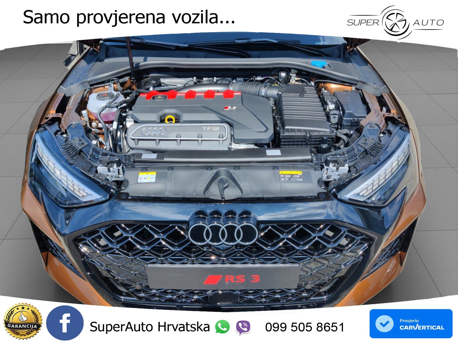 Audi RS3 Sedan 2.5 TFSI (400 KS) quattro S tronic MATRIX+GR SJED+KAM