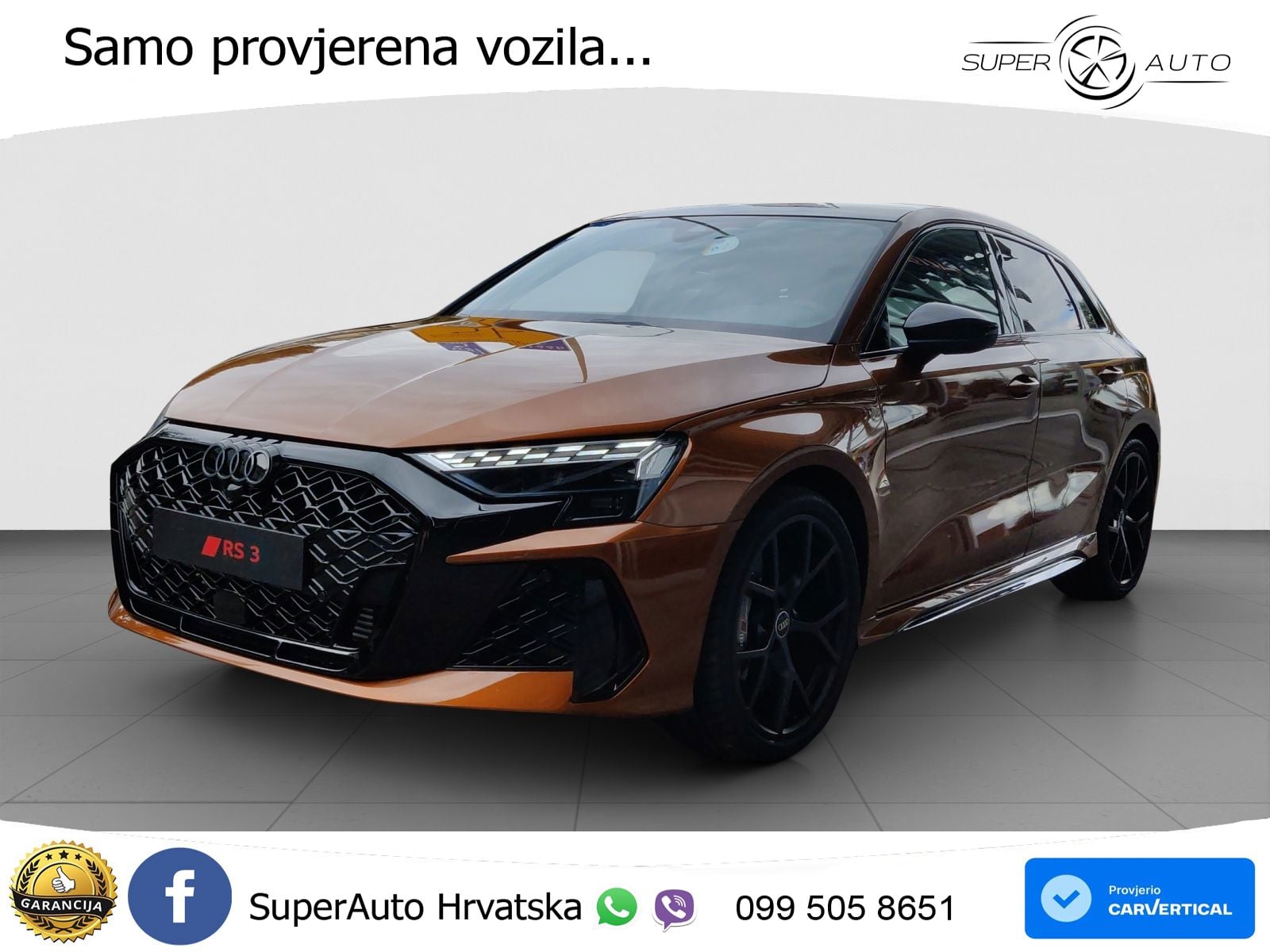Audi RS3 Sedan 2.5 TFSI (400 KS) quattro S tronic MATRIX+GR SJED+KAM