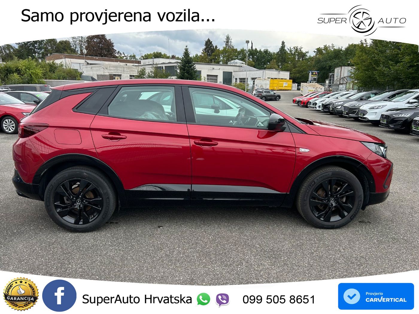 Opel Grandland 1.2i Turbo (130 KS) Automatic GS LED+GR SJED+ACC
