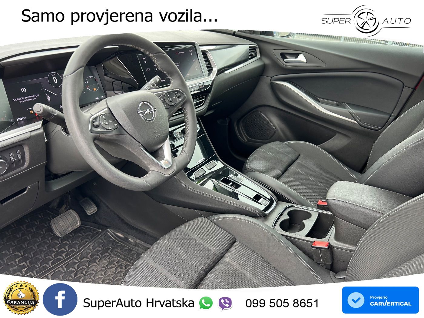 Opel Grandland 1.2i Turbo (130 KS) Automatic GS LED+GR SJED+ACC