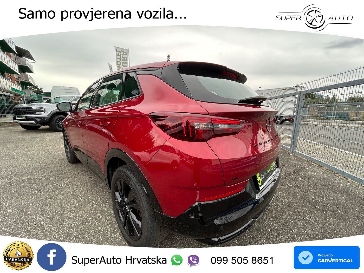 Opel Grandland 1.2i Turbo (130 KS) Automatic GS LED+GR SJED+ACC