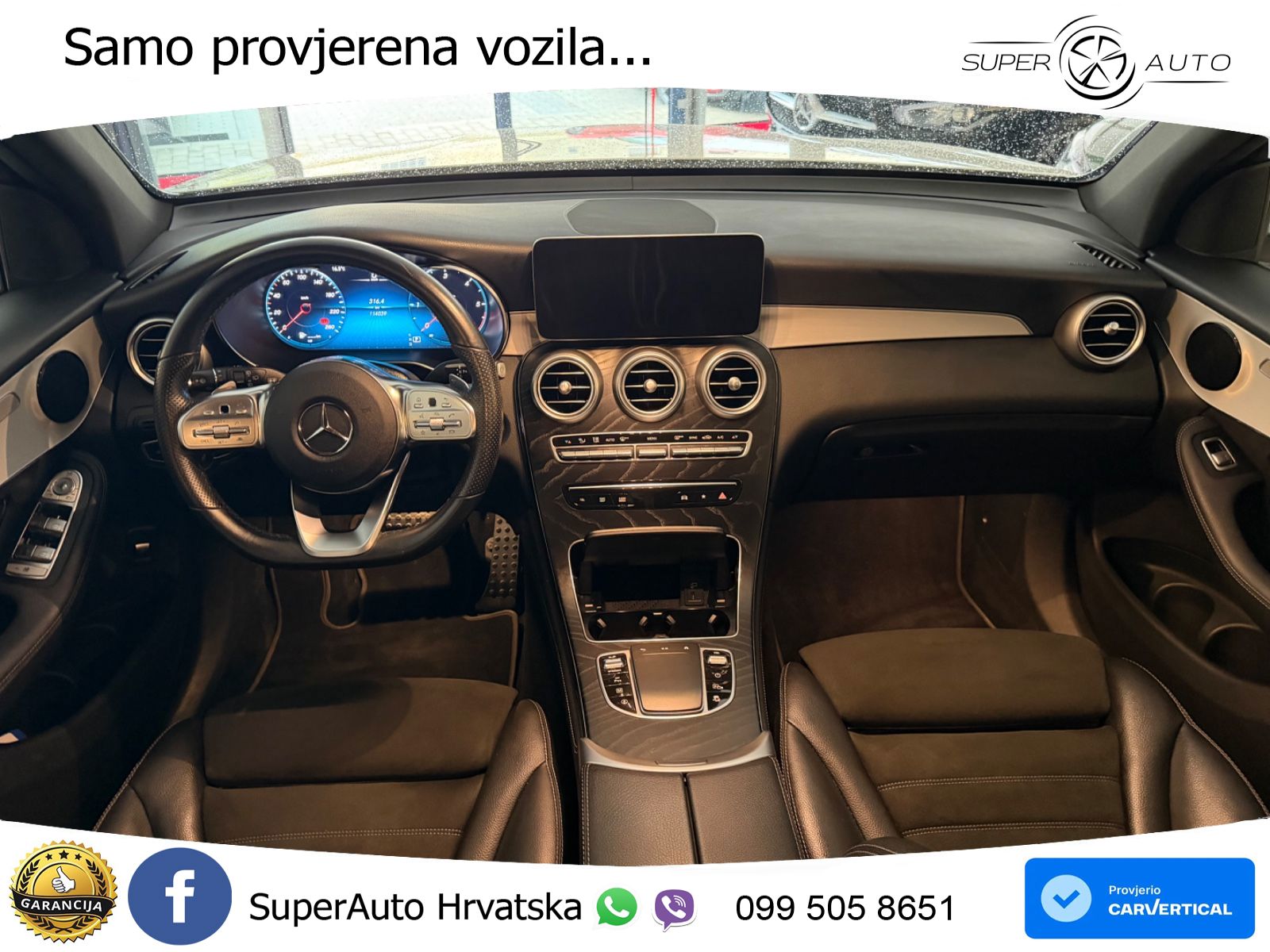 Mercedes GLC 220d (194 KS) 4MATIC G-TRONIC AMG LED+GR SJED+ACC