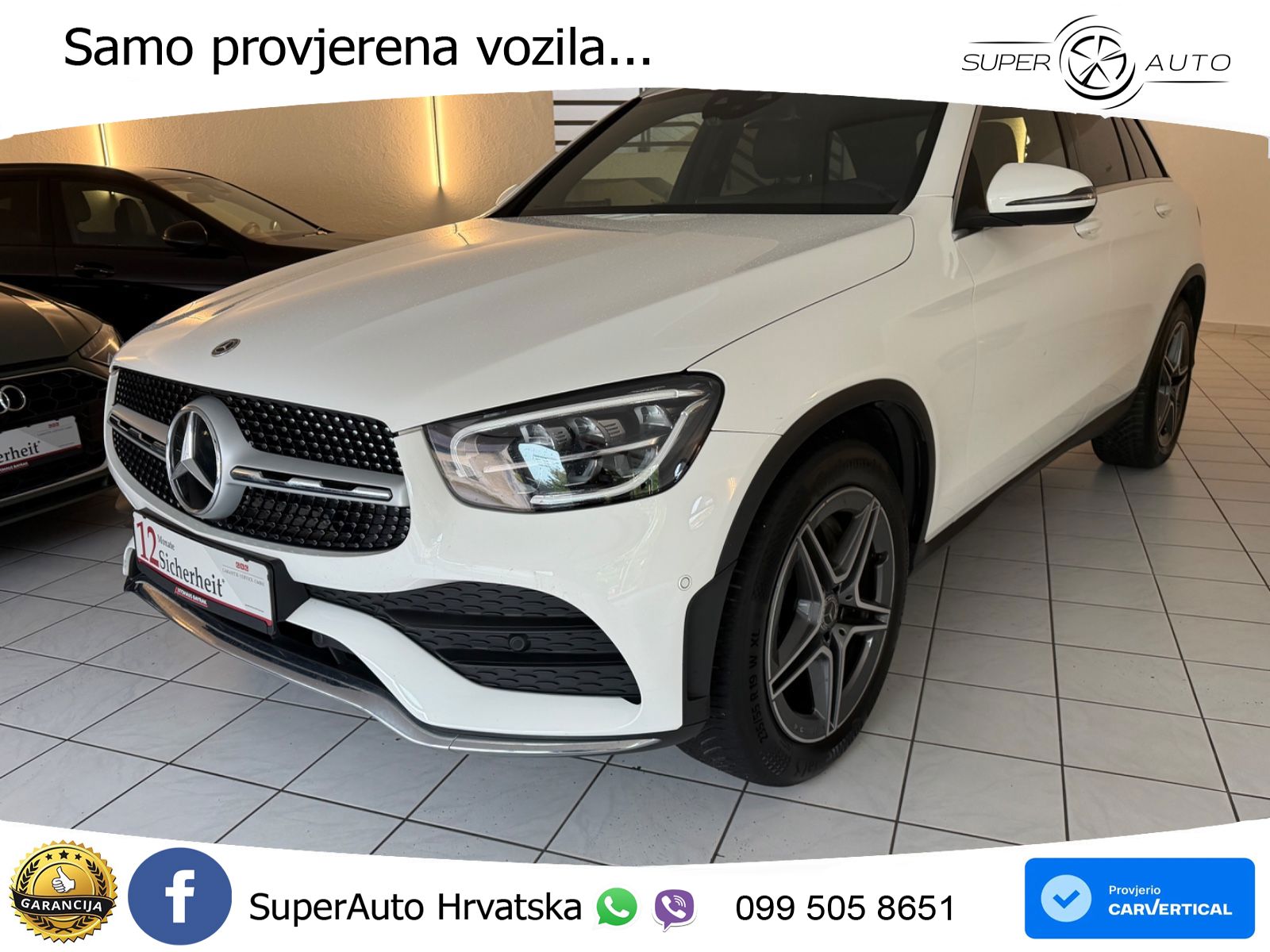 Mercedes GLC 220d (194 KS) 4MATIC G-TRONIC AMG LED+GR SJED+ACC