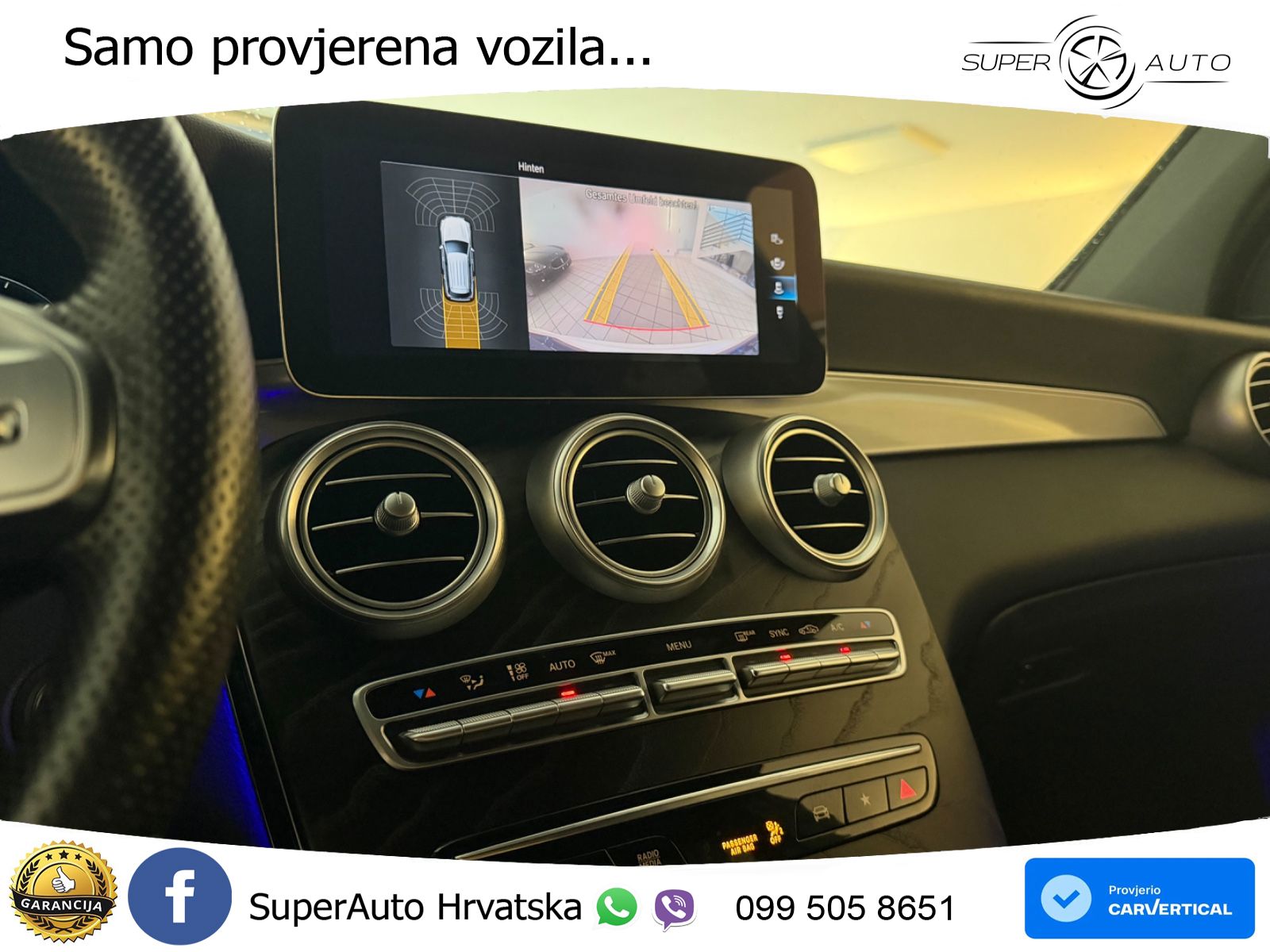 Mercedes GLC 220d (194 KS) 4MATIC G-TRONIC AMG LED+GR SJED+ACC