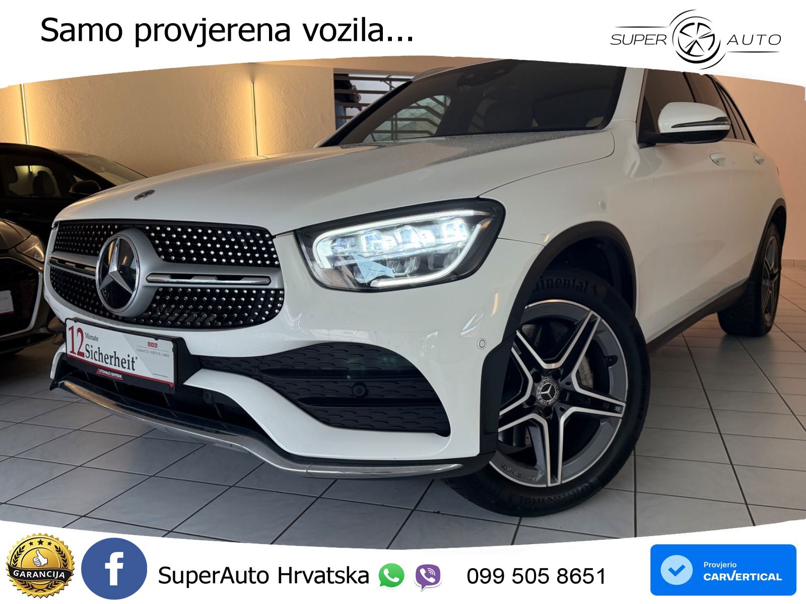 Mercedes GLC 220d (194 KS) 4MATIC G-TRONIC AMG LED+GR SJED+ACC