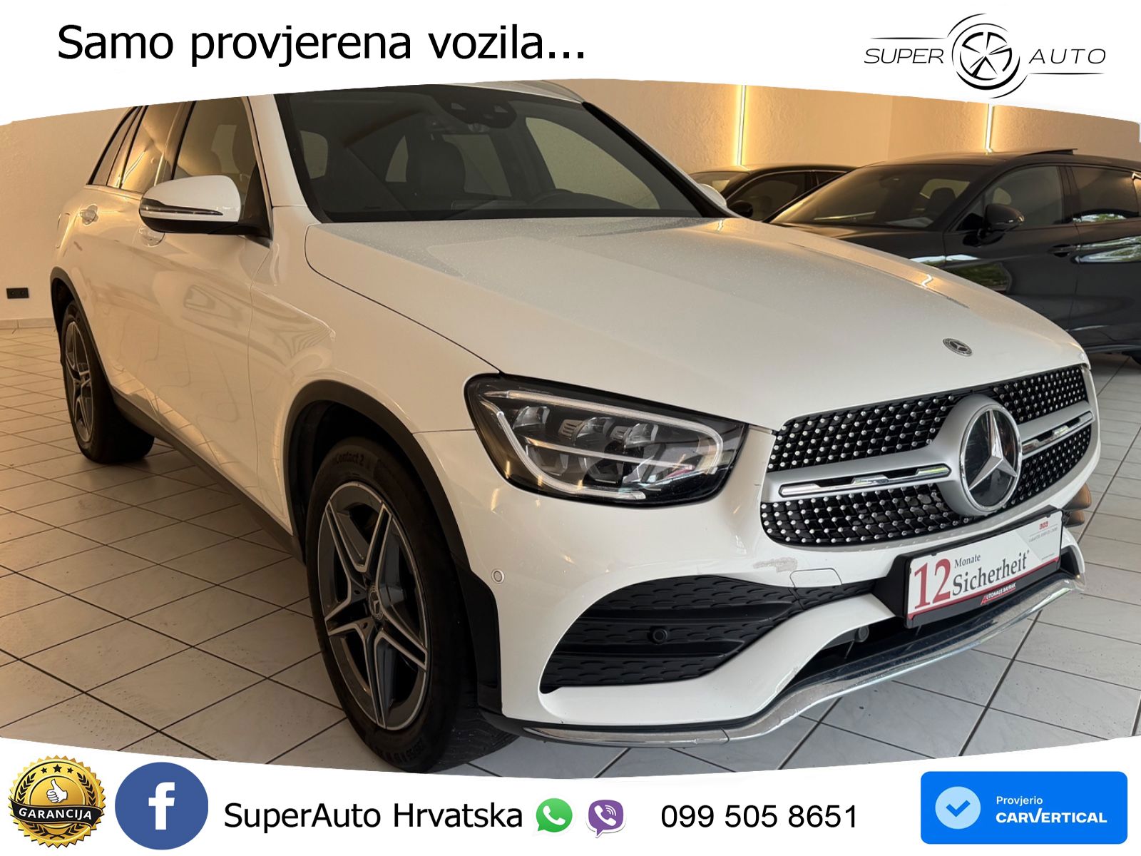 Mercedes GLC 220d (194 KS) 4MATIC G-TRONIC AMG LED+GR SJED+ACC