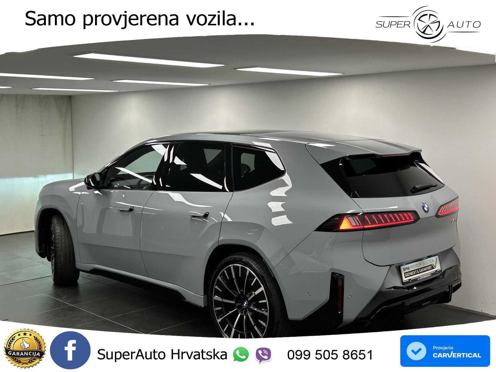 BMW iX3 50 108.7 kWh (469 KS) xDrive M Sport LED+GR SJED+ACC