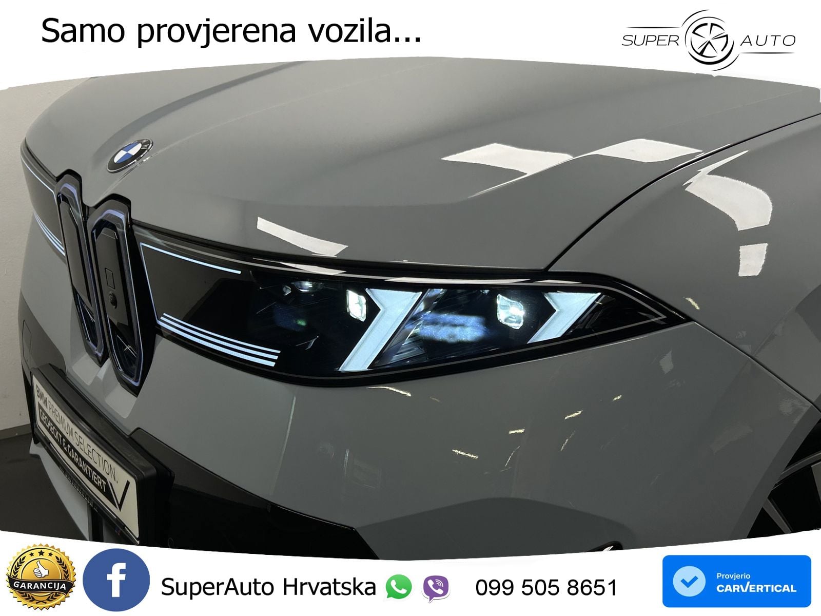 BMW iX3 50 108.7 kWh (469 KS) xDrive M Sport LED+GR SJED+ACC