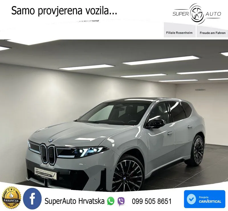 BMW iX3 50 108.7 kWh (469 KS) xDrive M Sport LED+GR SJED+ACC